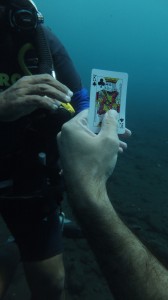 Magic tricks underwater - honest!
