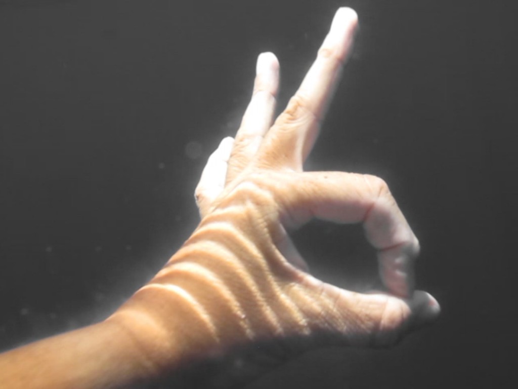 All divers know what this sign means - for me, this means "bloody fantastic"!
